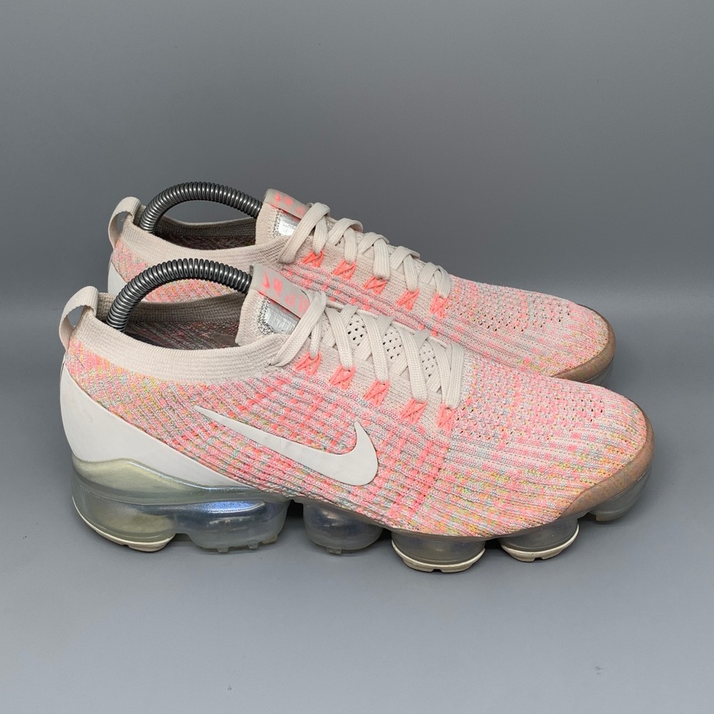 Nike Air VaporMax‎ Flyknit 3 Phantom Pink Running Shoes AJ6910 008 Women’s Sz 10